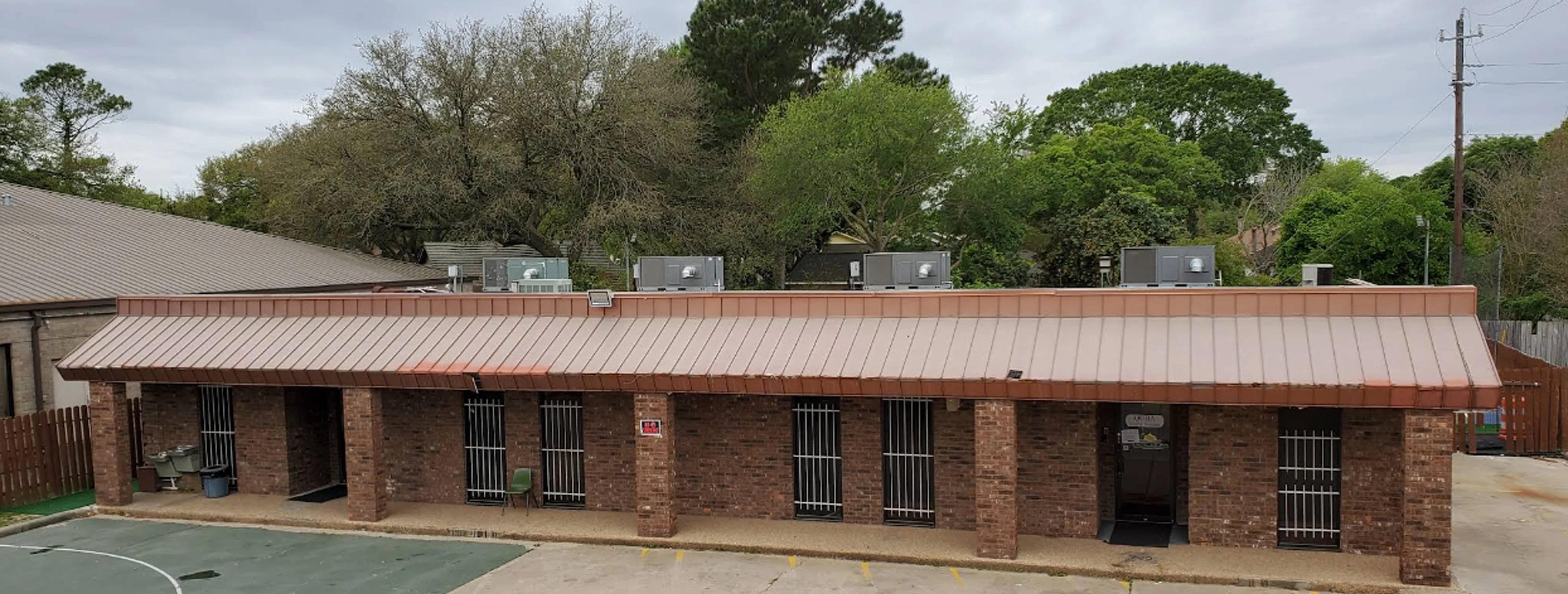 Exterior view of Quba Academy Houston building